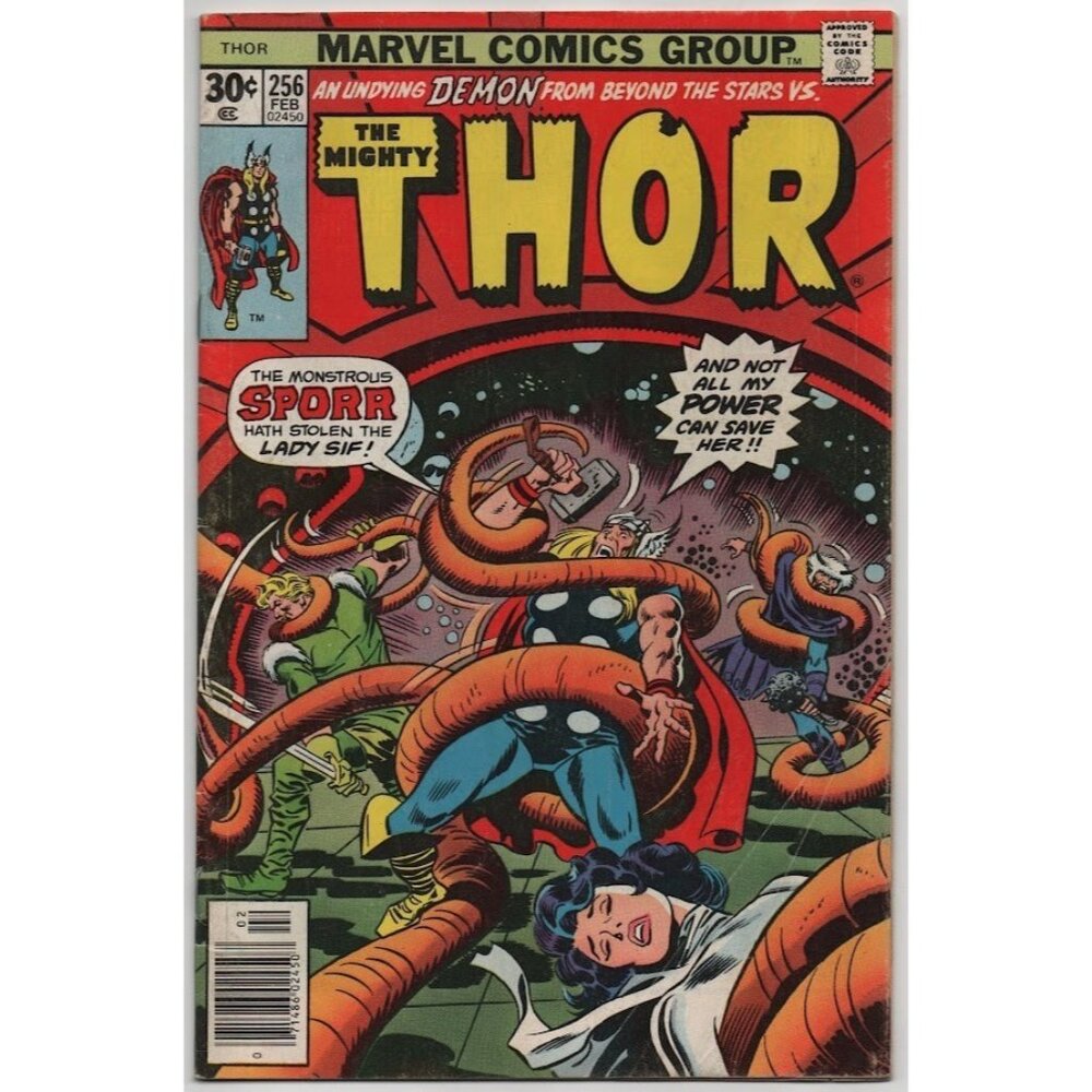 The Mighty Thor 256 Marvel Comics 1977 VG 4.0 John Buscema